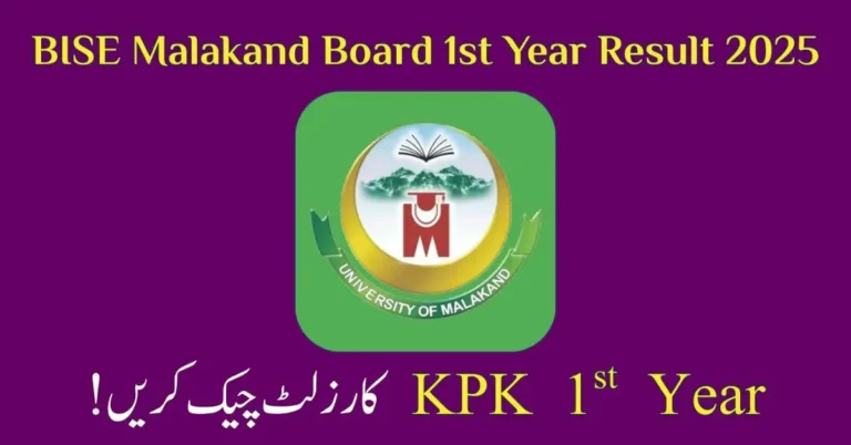 BISE Malakand Board 1st Year Result 2025 – Check Online by Roll Number