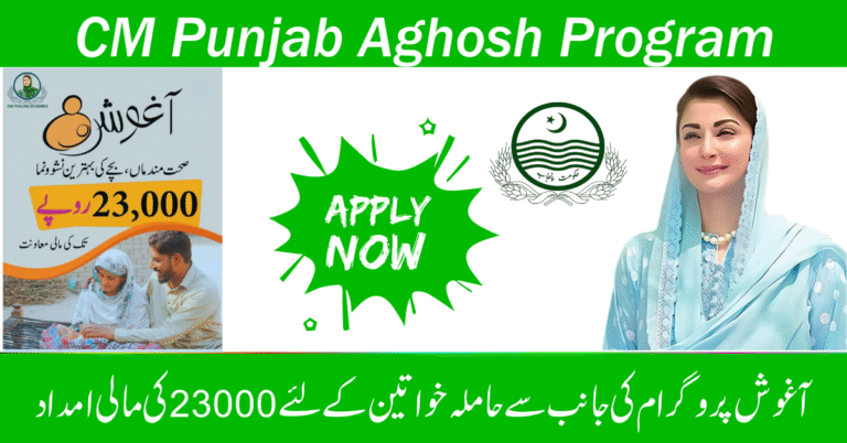 CM Punjab Aghosh Program September 2025 – Online Registration, Eligibility, and Benefits
