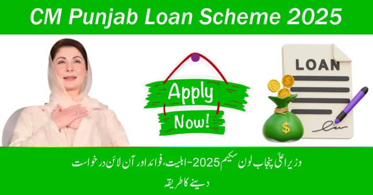 CM Punjab Loan Scheme 2025
